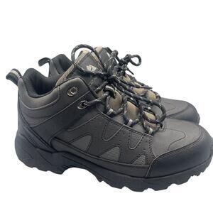 Ozark Trail Boots Mens Size 9 OT Tyrell Hiking Black Lace Up Lightweight Camping